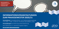 Informationen zum Praxissemester 2020/2021