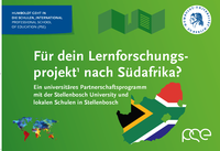 Im Lehramtsstudium nach  Stellenbosch oder Shanghai?